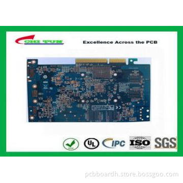 Computer Multilayer Circuit Board with OSP + Gold Finger Bl